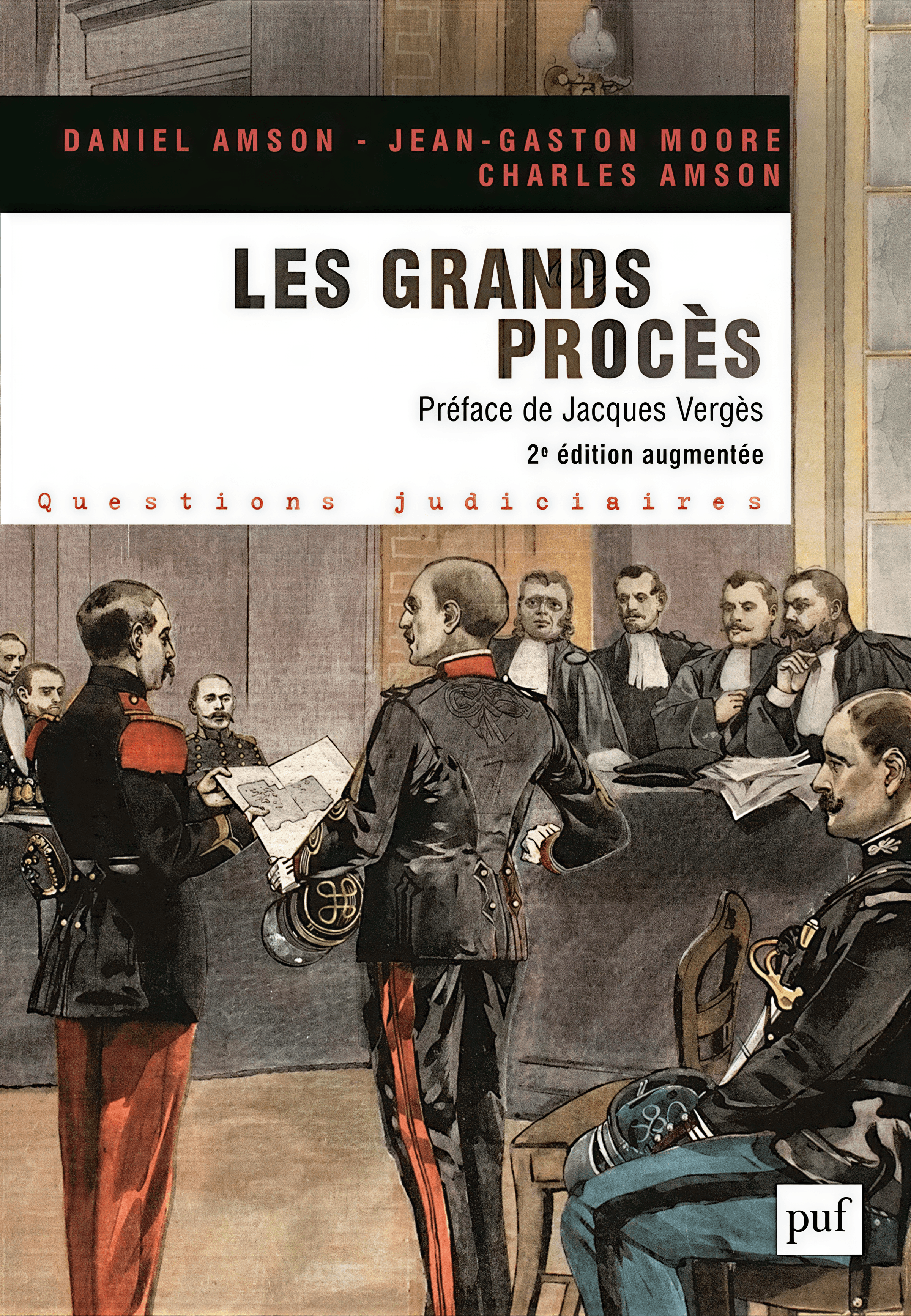 Couverture du livre « Les grands procès »